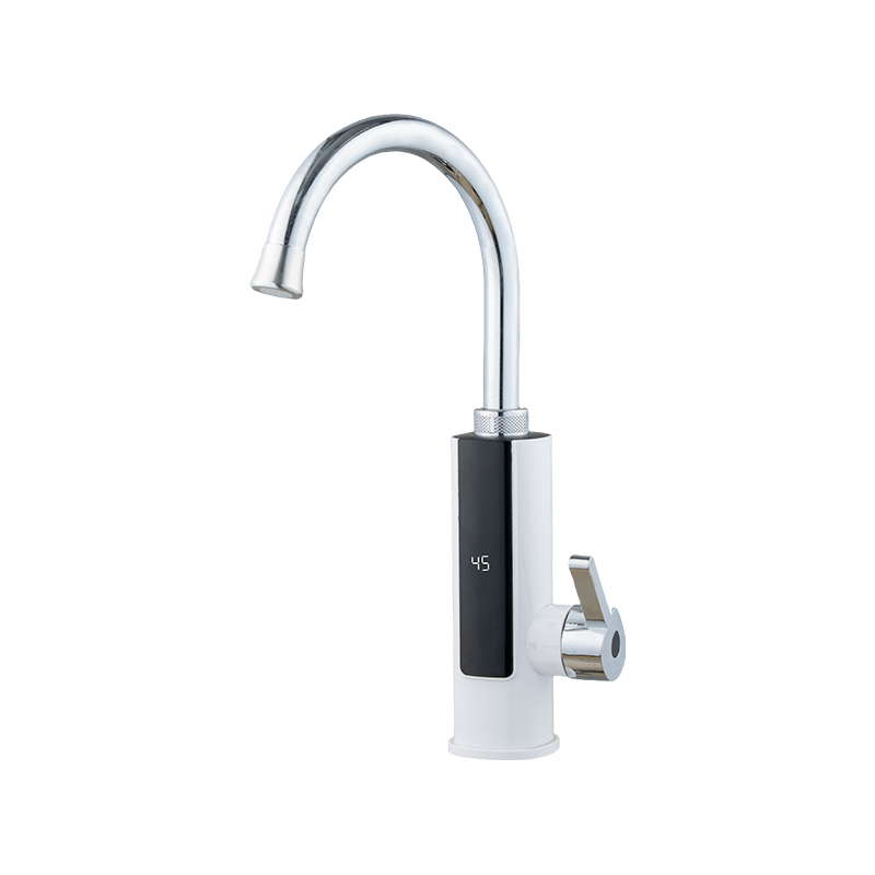 SS-04-34 ABS electric hot water taps na may LED digital temperature display para sa kusina