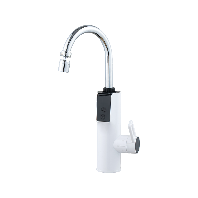 SS-09-34 stainless steel electric hot water faucet thermostatic tap faucet electric water heater na may proteksyon sa pagtagas ng tubig 