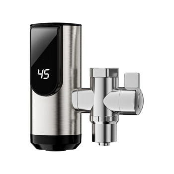 BSJ-06-34instant na temperatura hindi kinakalawang na asero electric kitchen taps mainit at malamig na electric heated basin tap