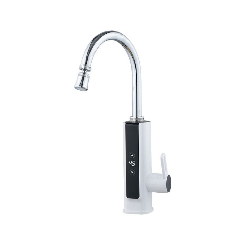 SS-11-34 fasting heating temperature controlled electric hot water faucet electric heated basin tap