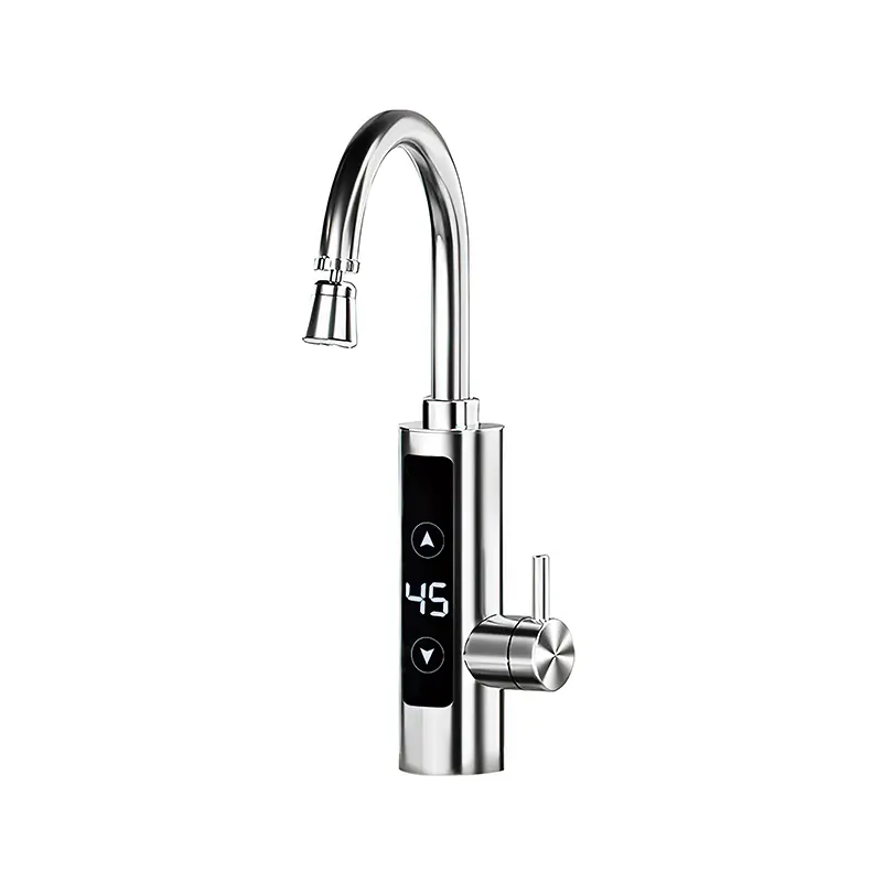 BSDF-01X-34 anti-dry-burning hindi kinakalawang na asero electric hot water faucet digital tap water heater